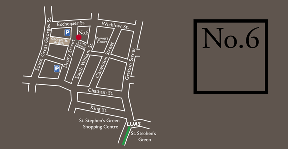 Map of Foxford shop location